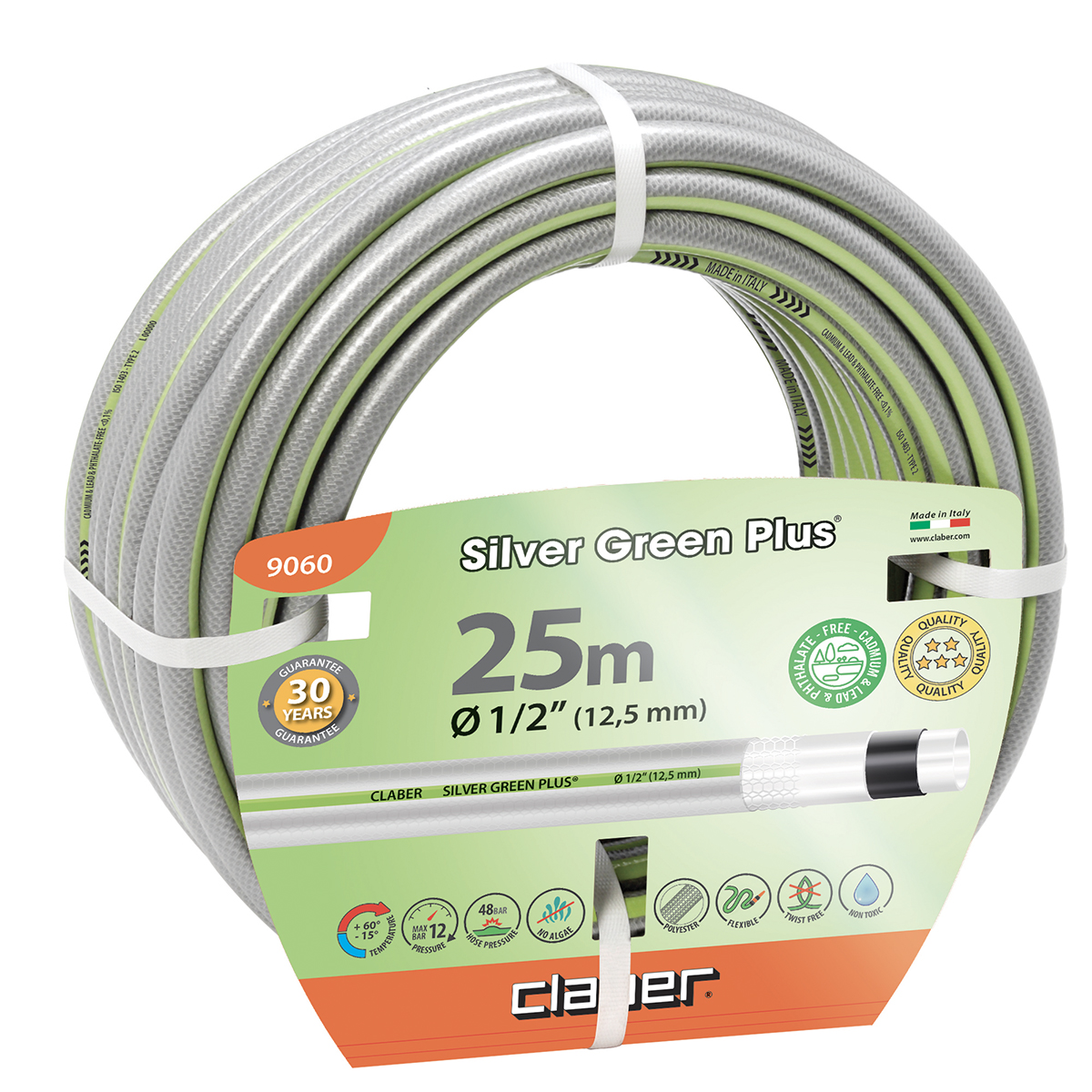 GÜMÜŞÜ YAŞIL PLUS 1/2 " M 25