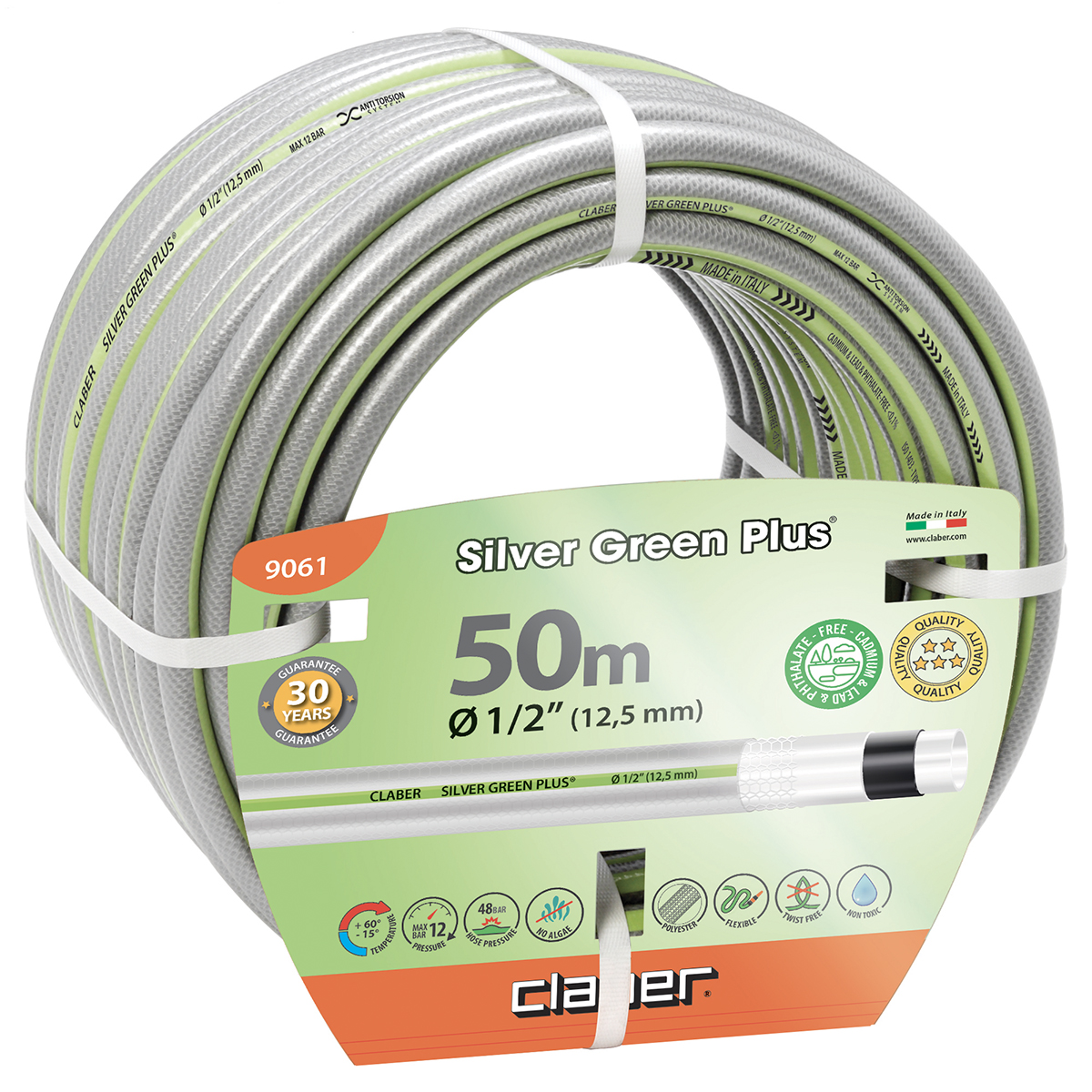 GÜMÜŞÜ YAŞIL PLUS 1/2 " M 50