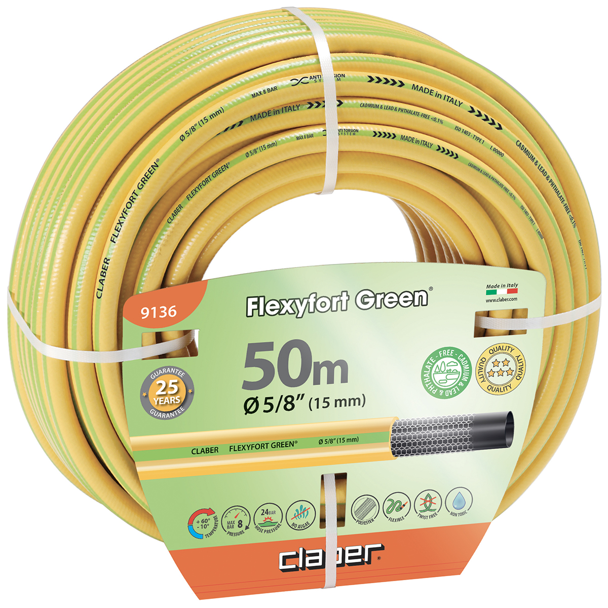 FLEXYFORT YAŞIL 5/8 " M 50