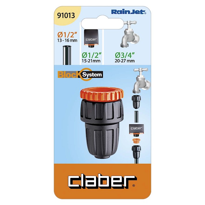 1/2” HOSE THREADED ADAPTOR