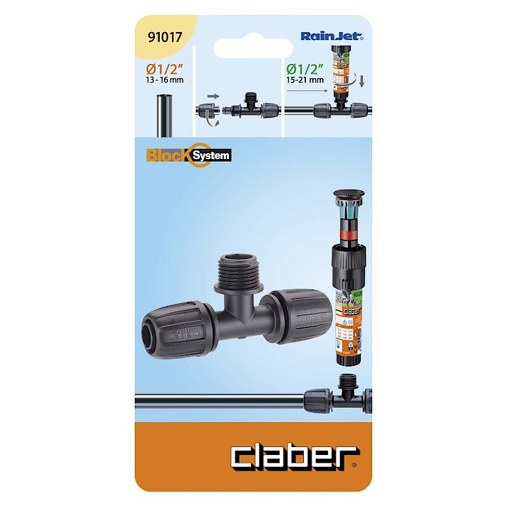 1/2 THREADED 3-WAY CONNECTOR