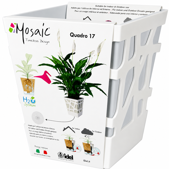 Mosaic Quadro 17 White/Ash Sky Blue