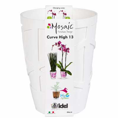 Mosaic Curve High 13 Total/White