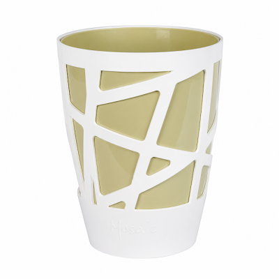 Mosaic Curve High 13 White/Pistachio