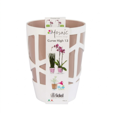 Mosaic Curve High 13 White/Powder
