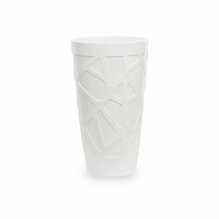 Mosaic Curve High 40 Total/White