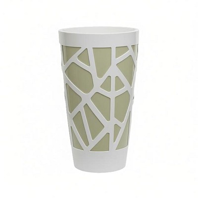 Mosaic Curve High 40 White/Pistachio