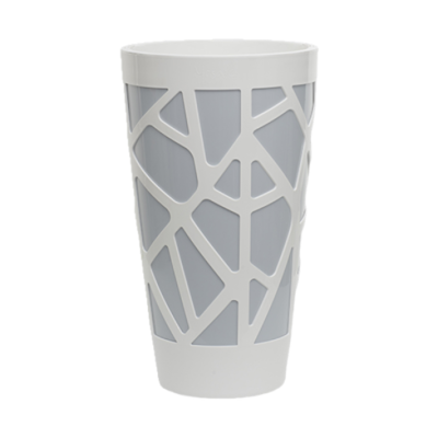 Mosaic Curve High 55 White/Ash Sky Blue